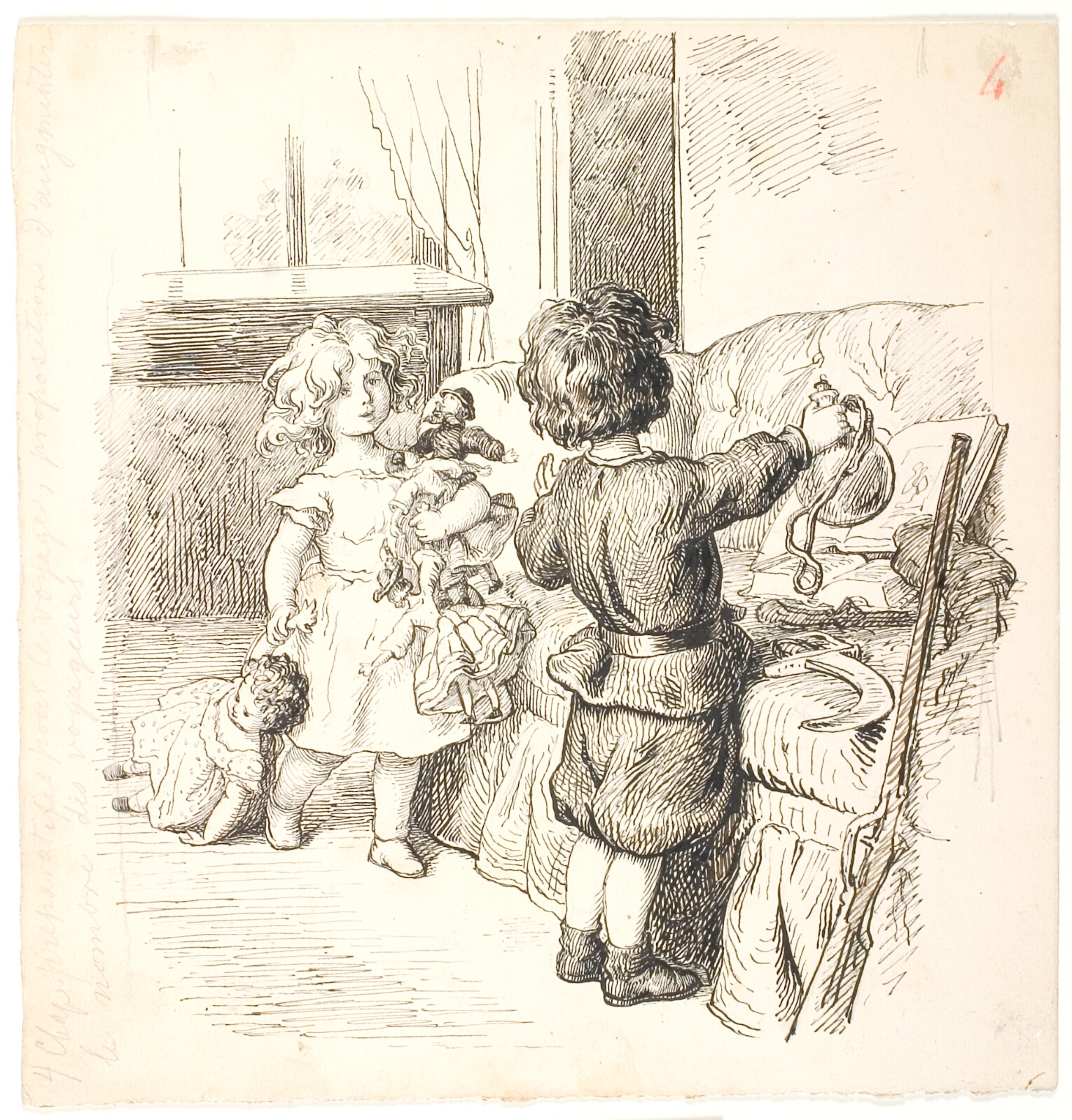 Lorenz Frølich, Rejseforberedelser