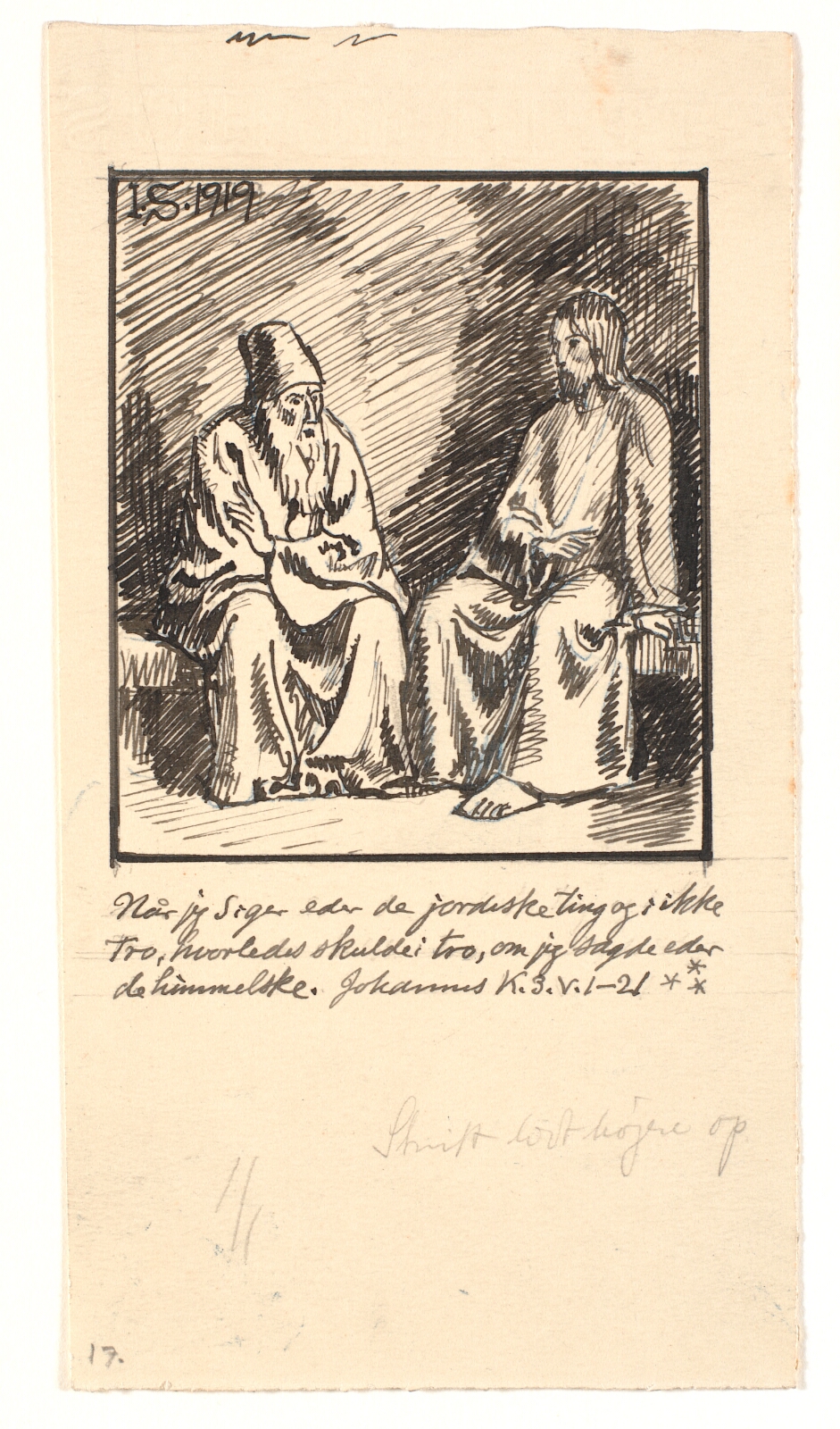 Joakim Skovgaard, Kristus og Nikodemus