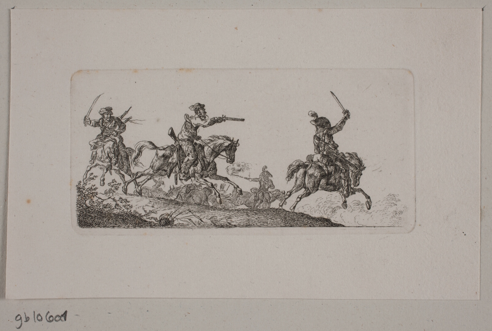 Christian David Gebauer, En cavaler i fægtning