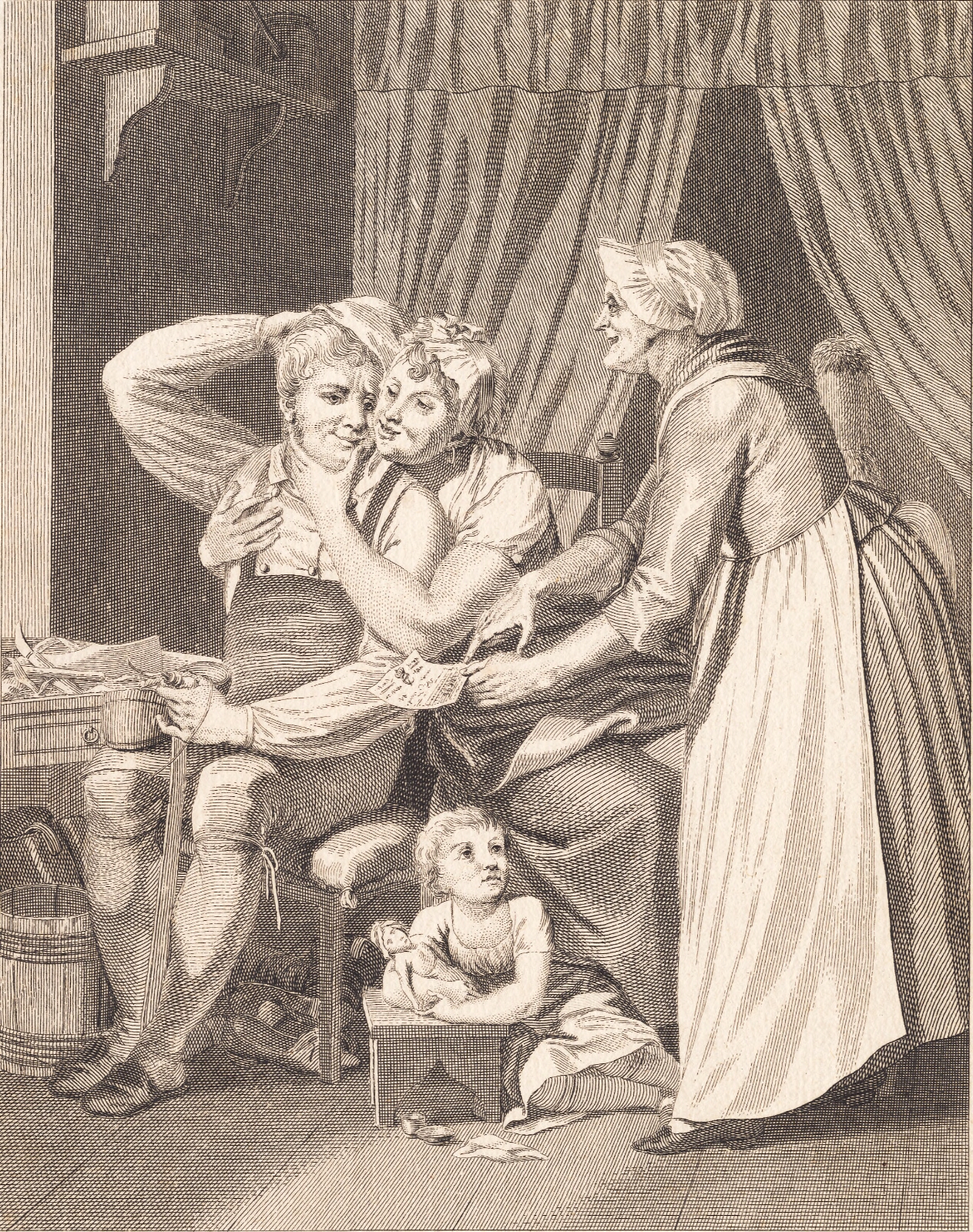 J.F. Clemens, Lotterisedlen