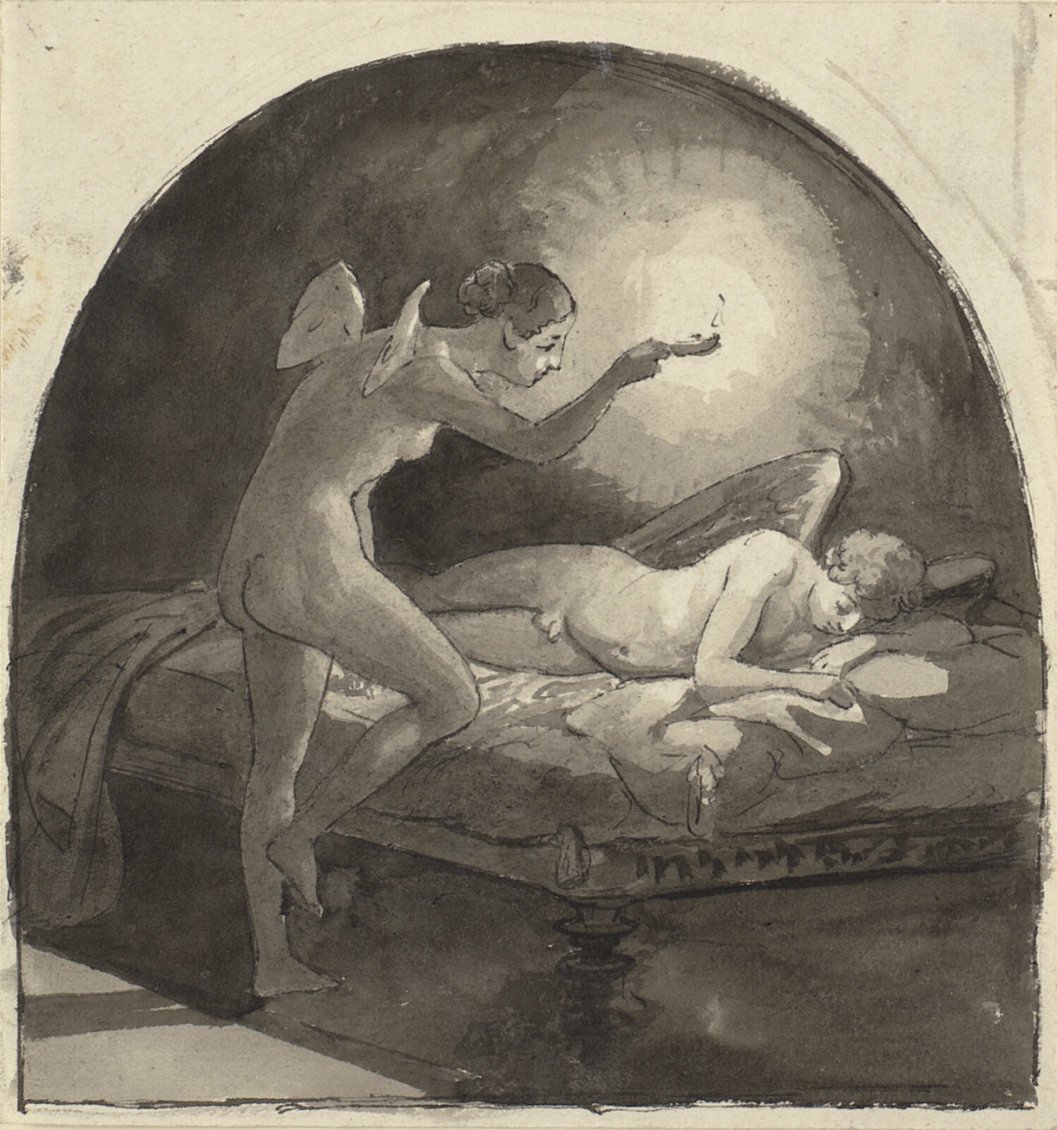 Wilhelm Marstrand, Psyke og den sovende Amor