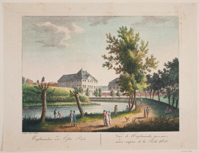 Esplanaden ved Øster Port, Meyer, Elias, 1763-1809