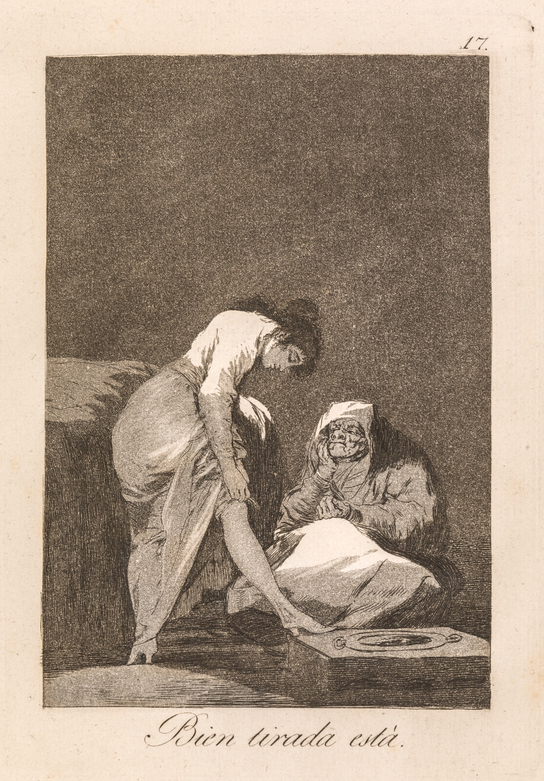 Francisco de Goya, Den sidder!