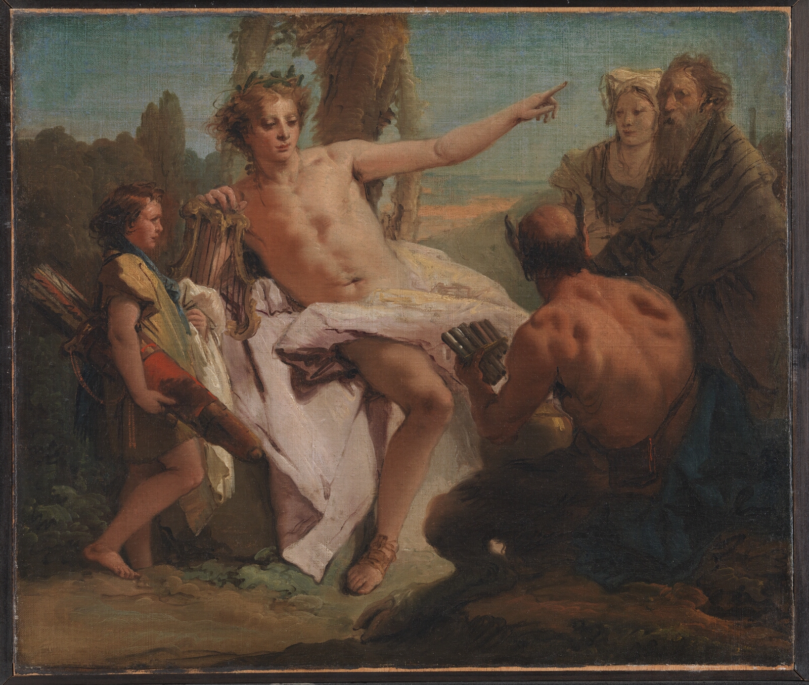 Giovanni Battista Tiepolo, Apollon og Marsyas