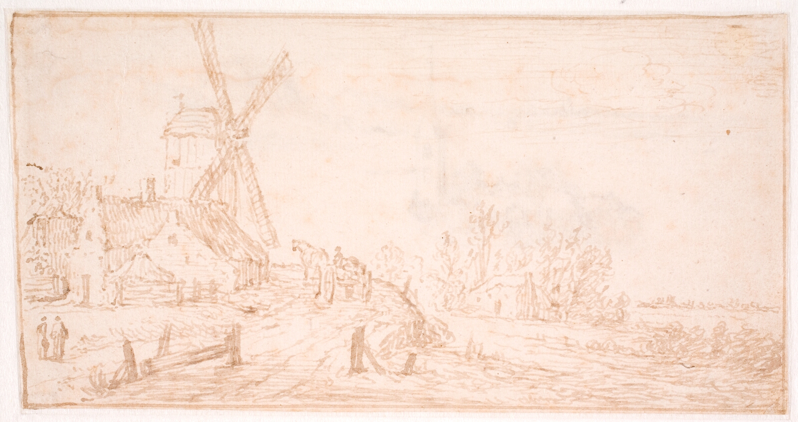 Jan Josefsz van Goyen, Landskab med en mølle