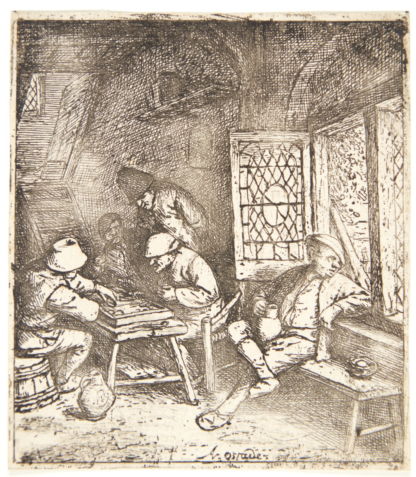 Adriaen van Ostade, Backgammonspillerne