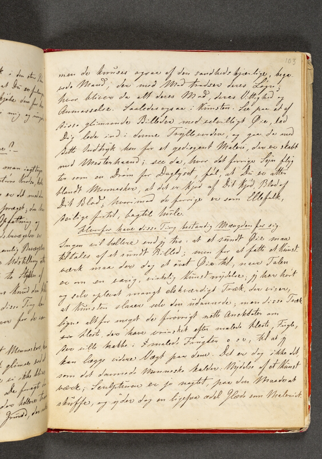 Johan Thomas Lundbye, Dagbog. Side 103