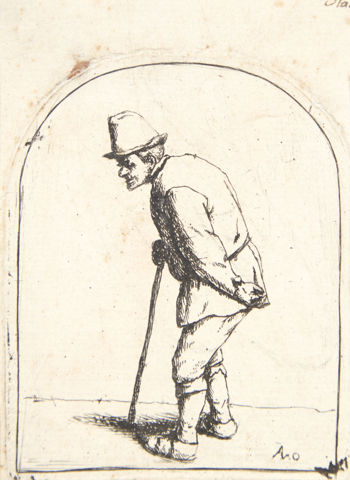 Adriaen van Ostade, Bonde med krum ryg