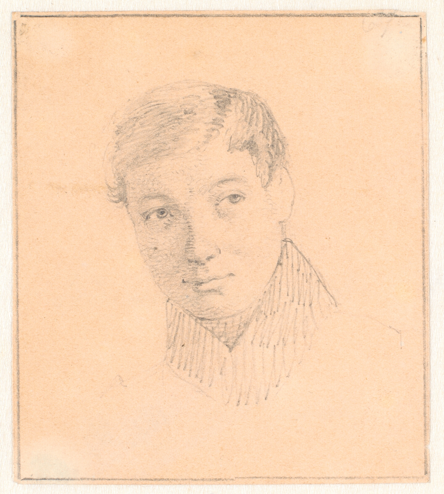 Wilhelm Marstrand, Portræt af Lorentz Ludvig Mozart Waagepetersen