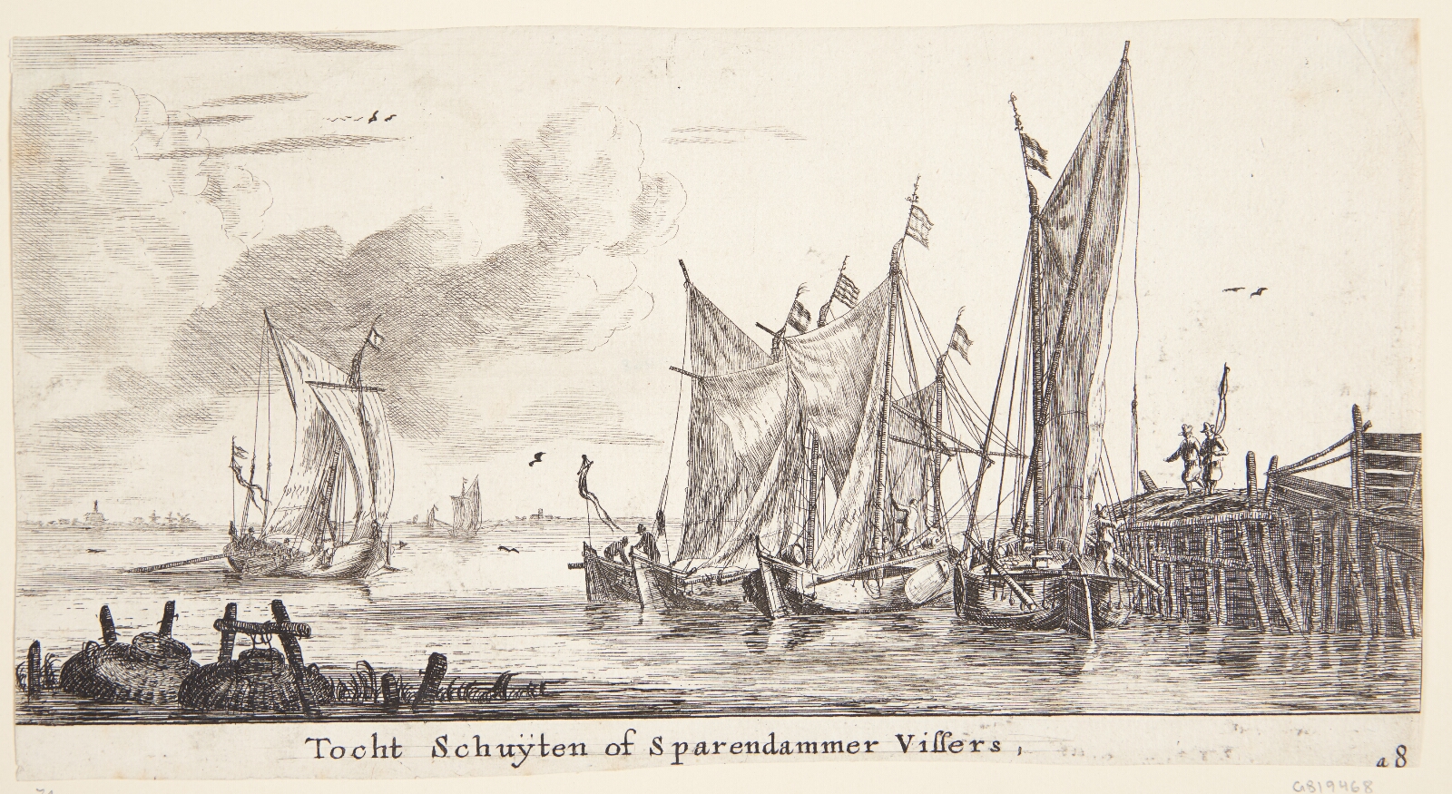 Reinier Zeeman, Fiskerbåde fra Sparndaam