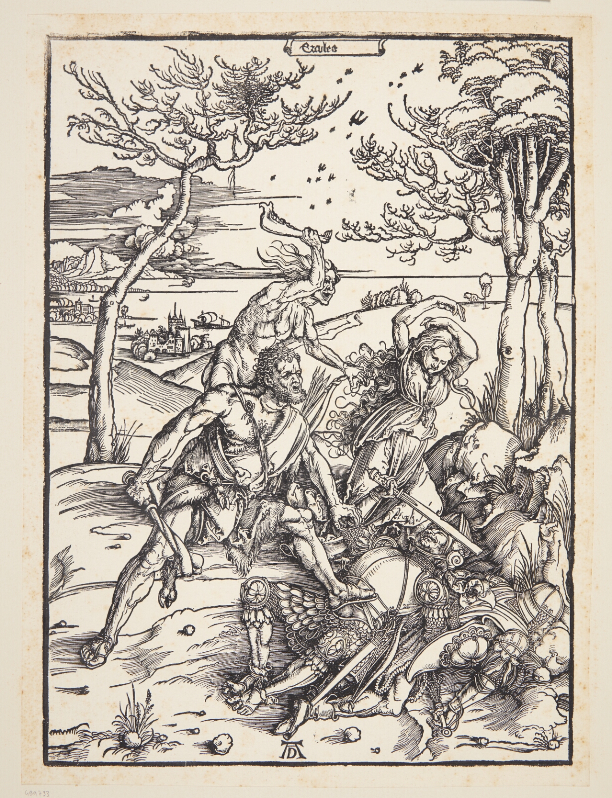 Albrecht Dürer, Herkules besejrer molioniderne