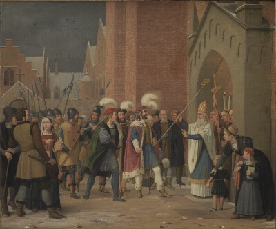Svend Estridsen and Bishop Vilhelm