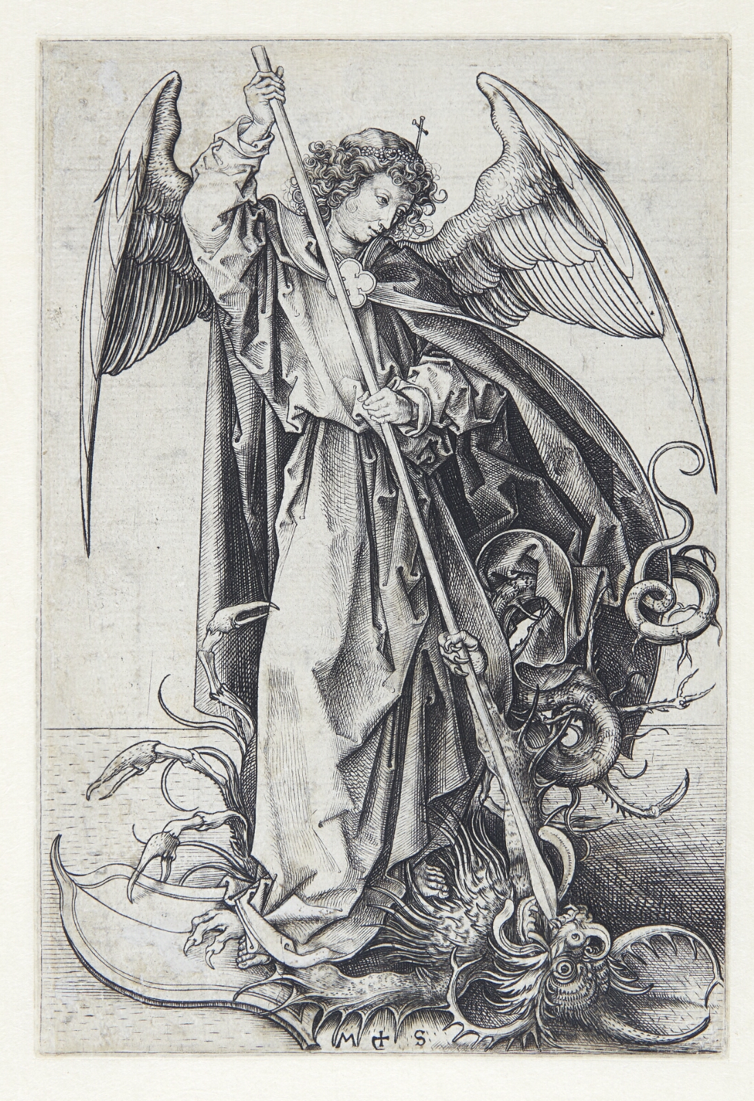 Martin Schongauer, Ærkeenglen Michael