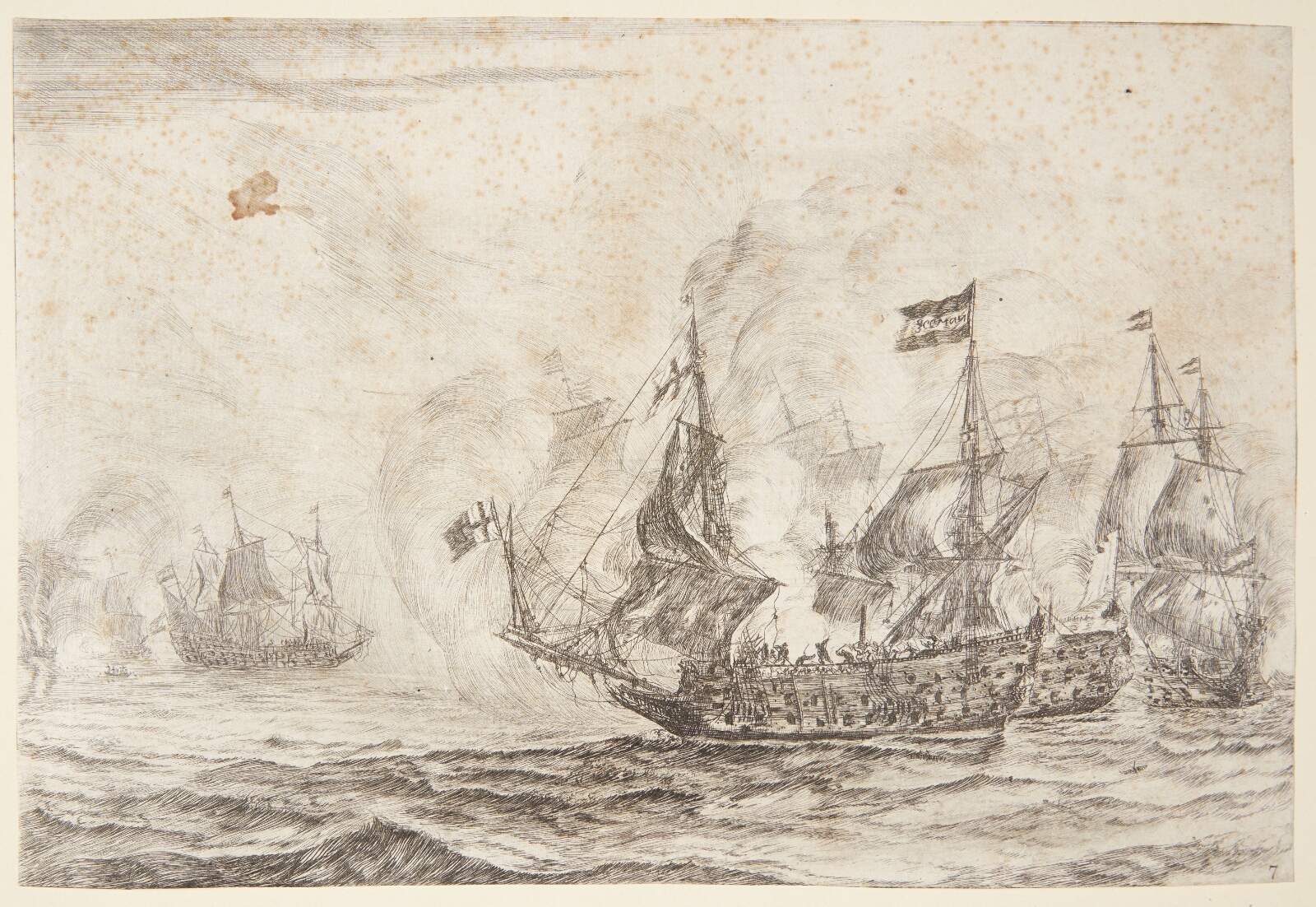 Reinier Zeeman, Entring af et skib