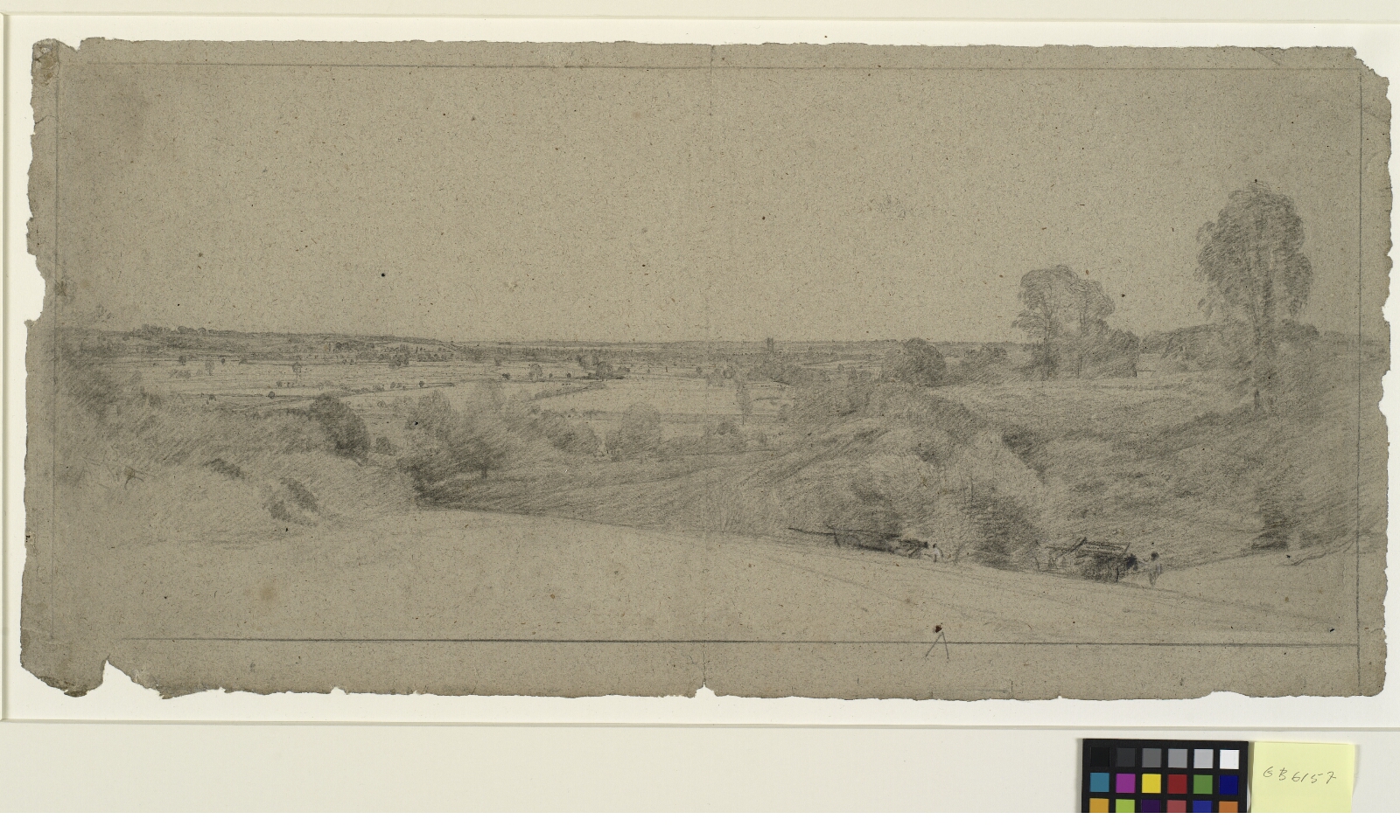 John Constable, Landskab med udsigt til Dedham Vale fra Langham