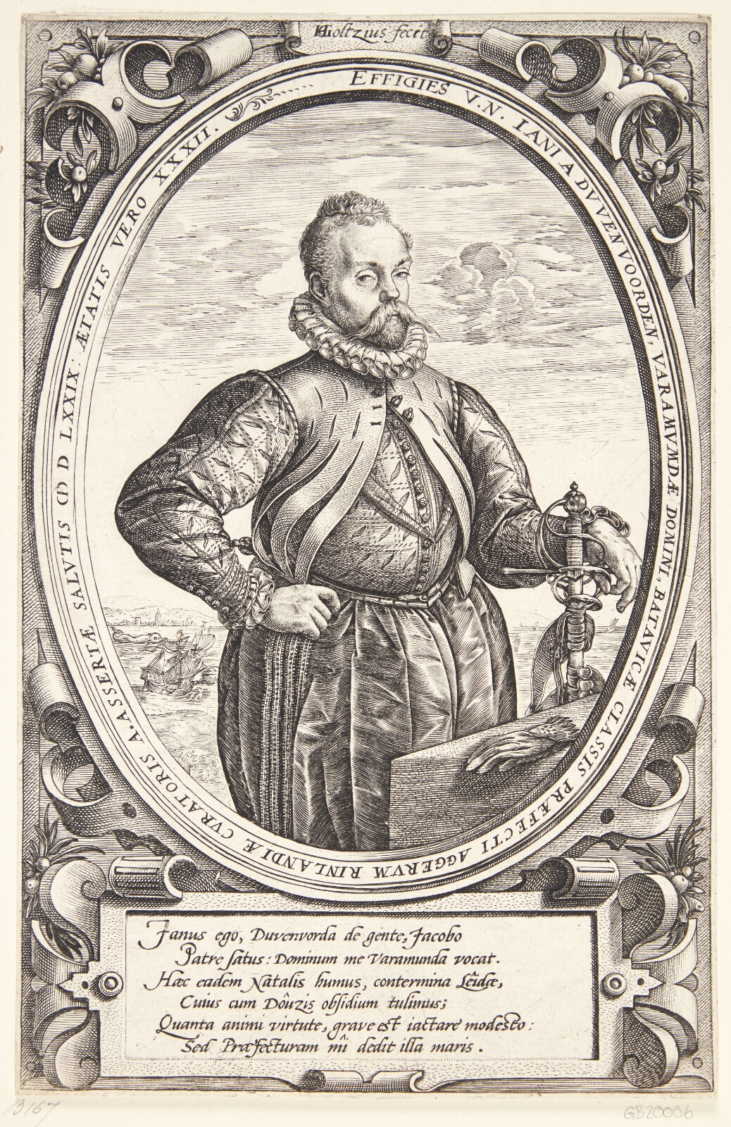 Hendrick Goltzius, Johan van Duvenvoorde