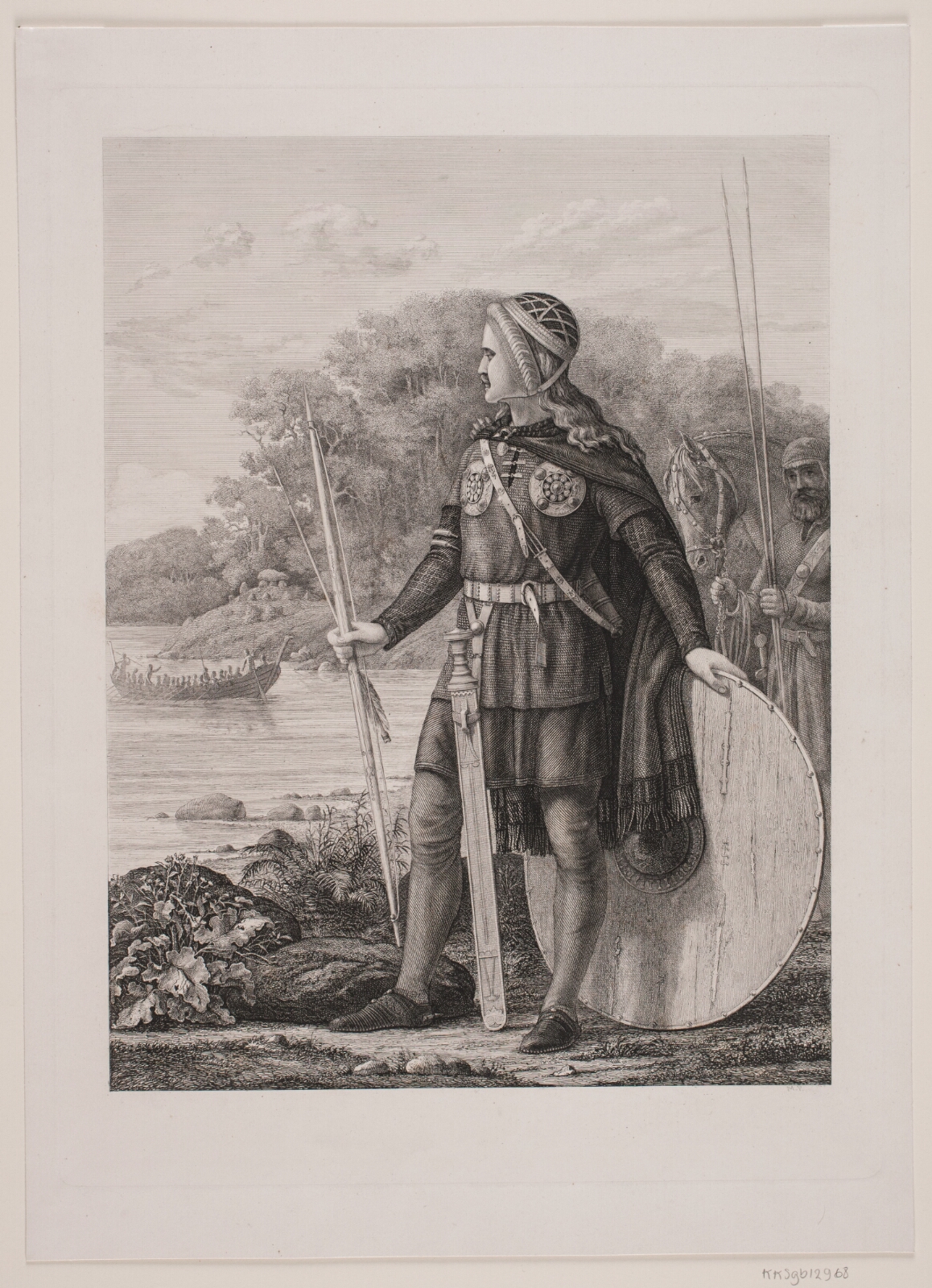 Julius Magnus-Petersen, En oldnordisk kriger