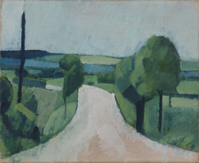 Road near Fåborg on Funen