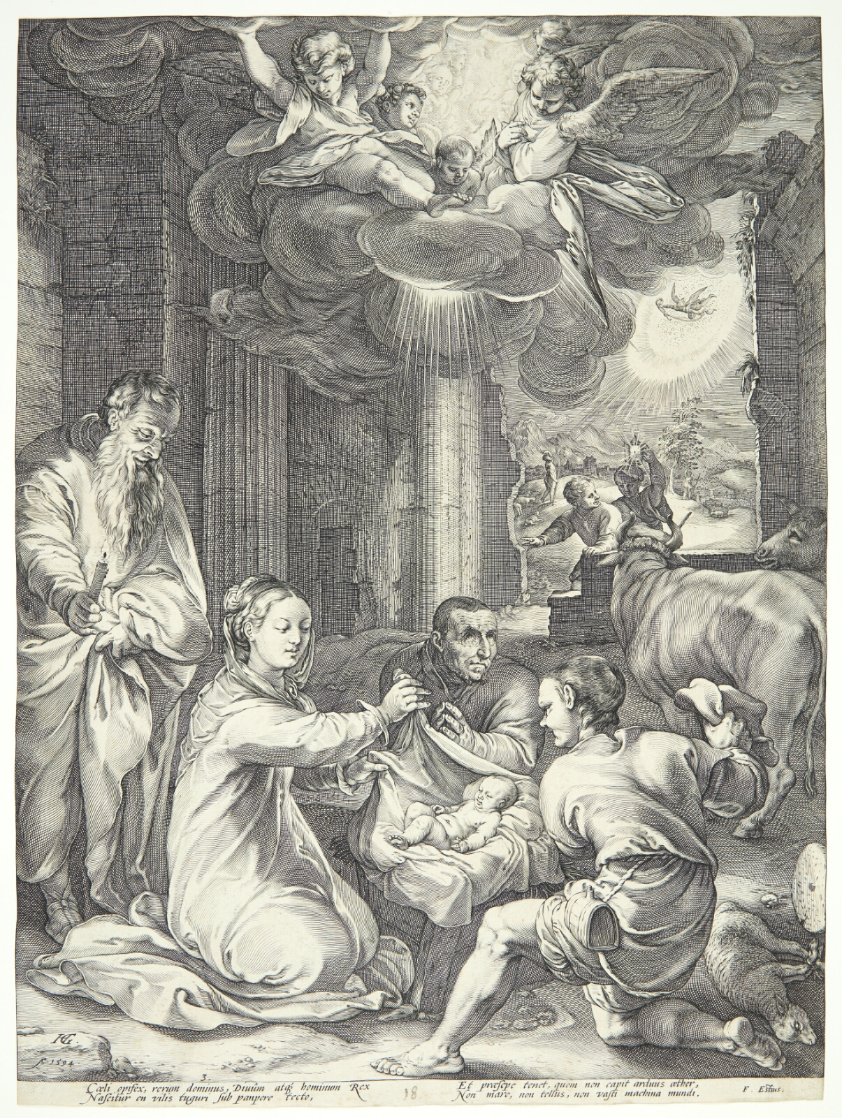 Hendrick Goltzius, Hyrdernes tilbedelse