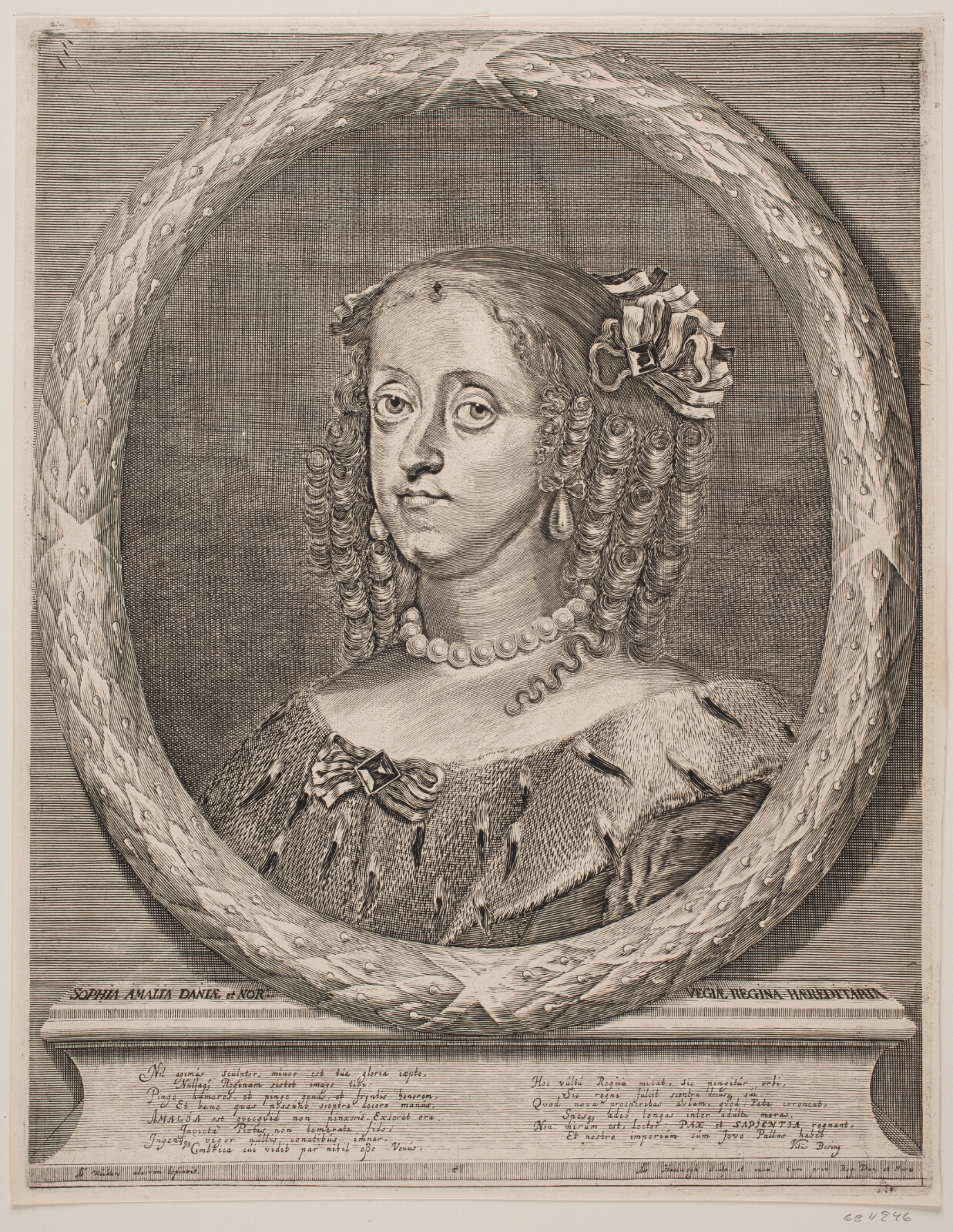 Albert Haelwegh, Dronning Sophie Amalie