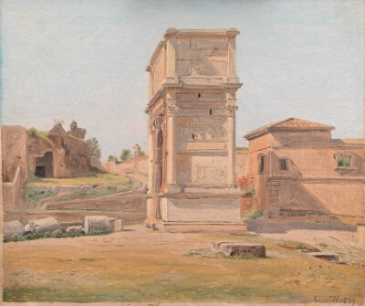 The Arch of Titus in Rome