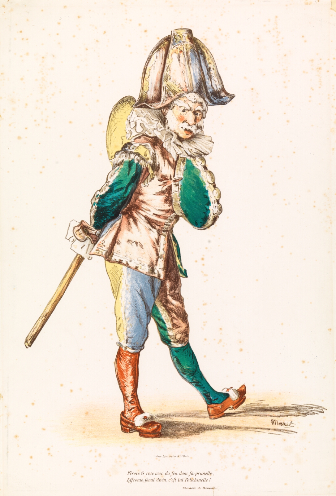 Édouard Manet, Polichinelle