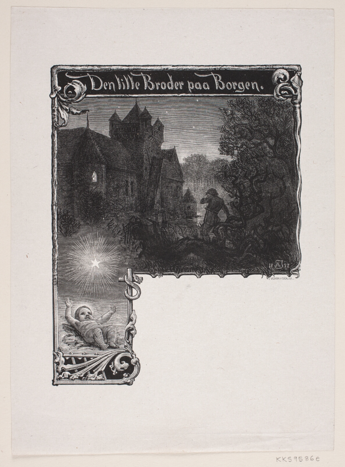 F. Hendriksen, Illustration til August Bangs Børneblad