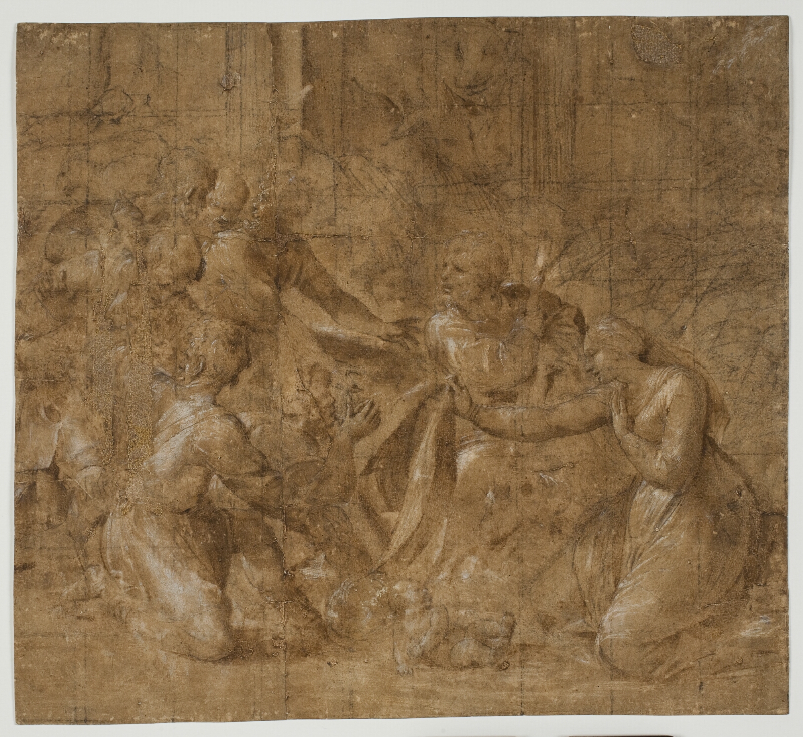 Polidoro da Caravaggio, Hyrdernes tilbedelse