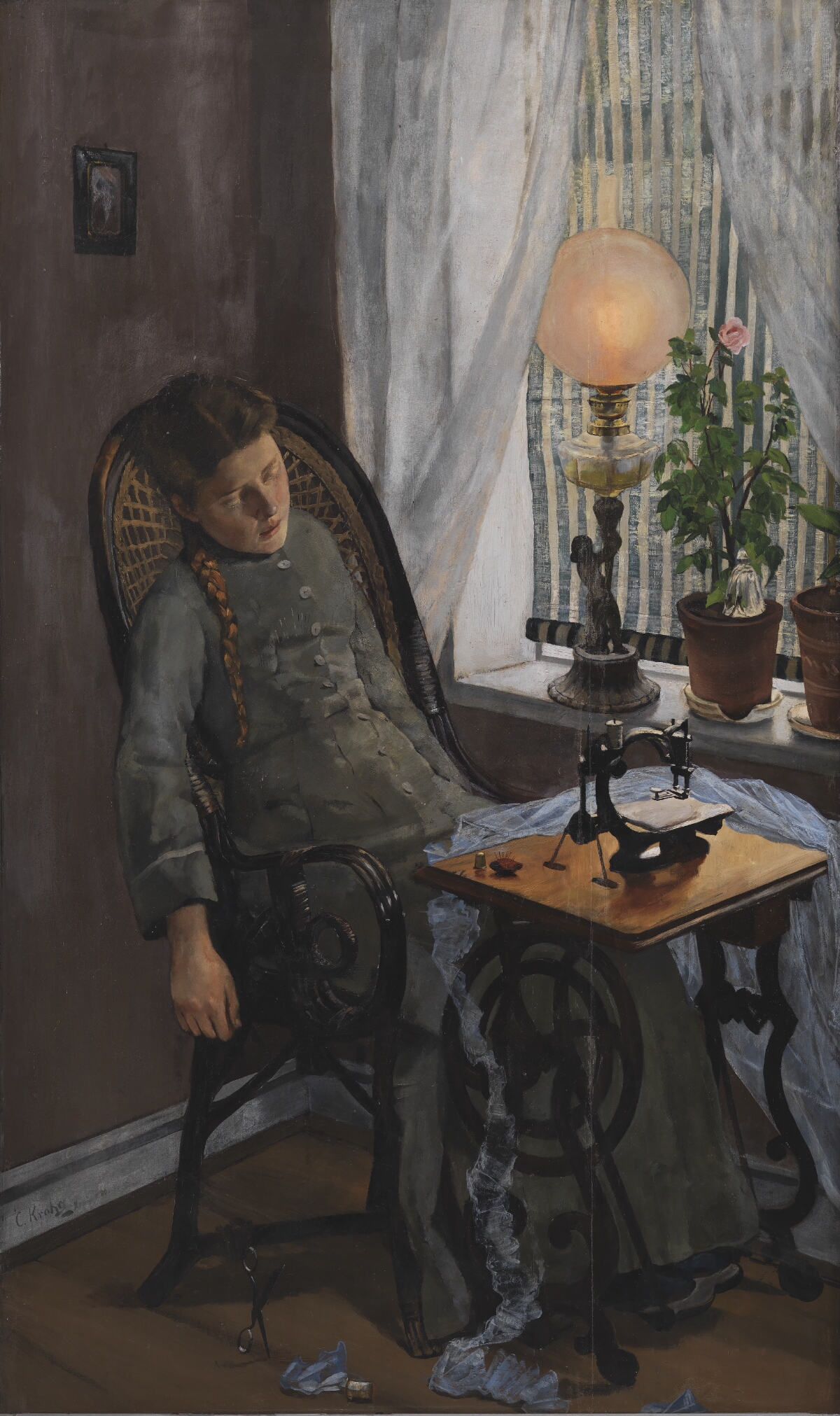 krohgページ Sypigen, 1880, Christian Krohg | SMK Open