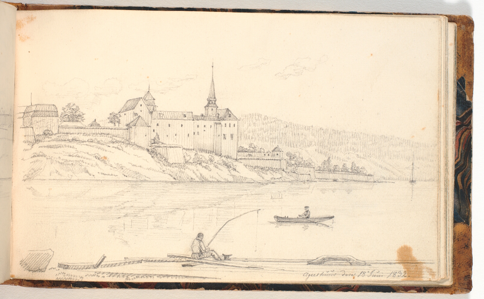 Martinus Rørbye, Akershus-fæstningen