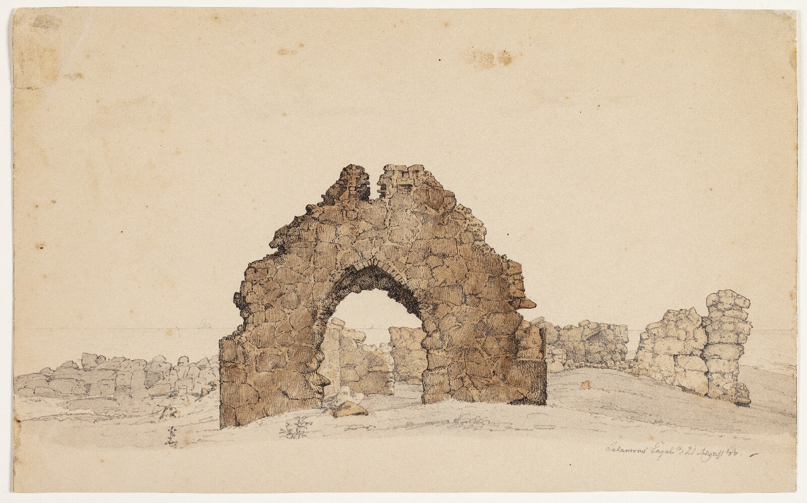 Vilhelm Kyhn, Salomons kapel. Bornholm