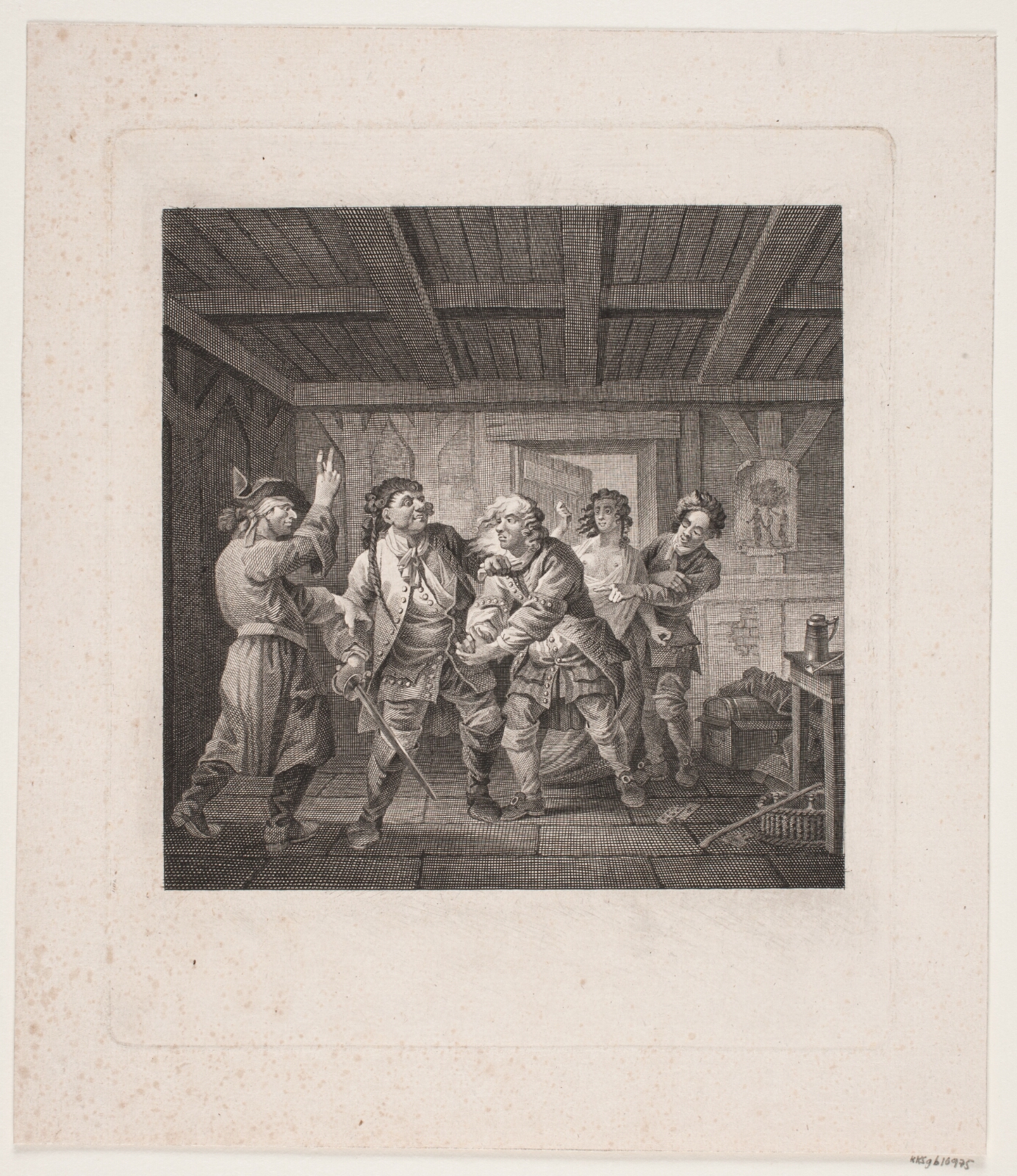 Georg Haas, Illustration til Holbergs Komedier