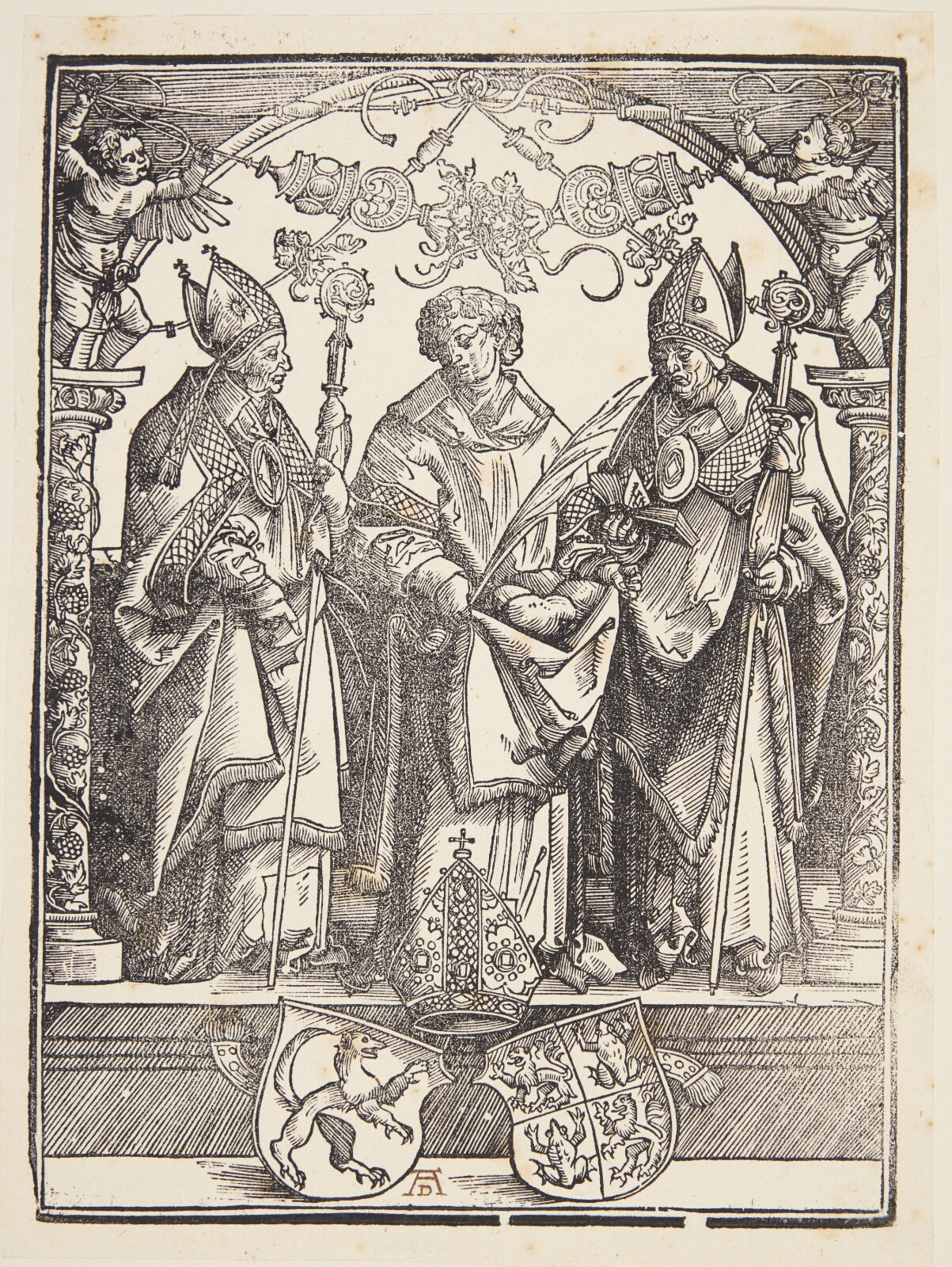 Albrecht Dürer, Sankt Stefan og to andre helgener