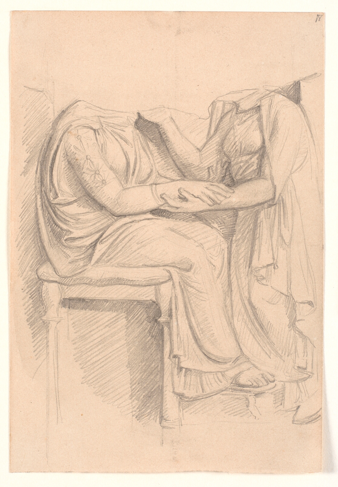 Joakim Skovgaard, Studie efter attisk gravrelief