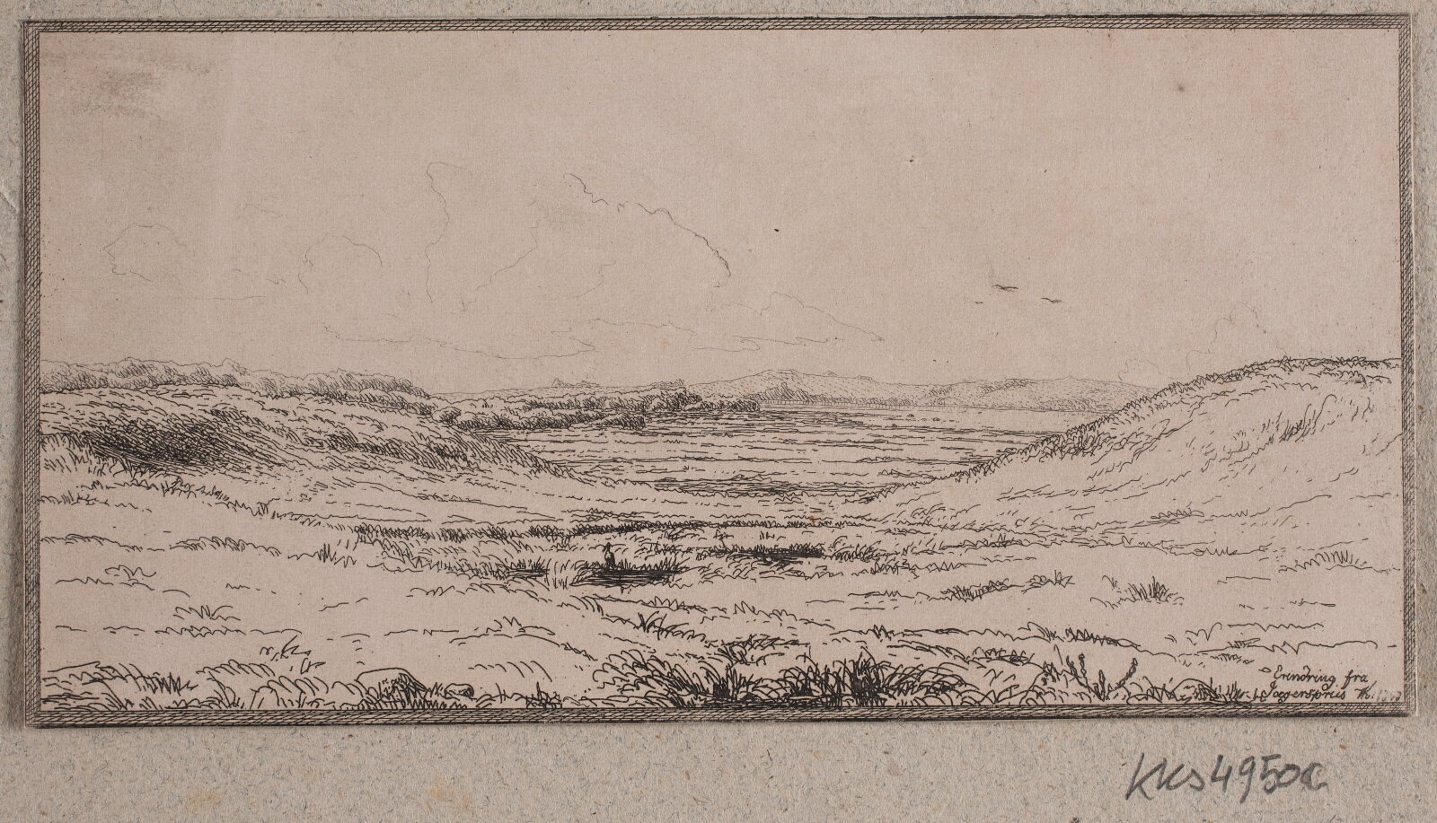 Vilhelm Kyhn, Erindring fra Jægerspris, med en mose