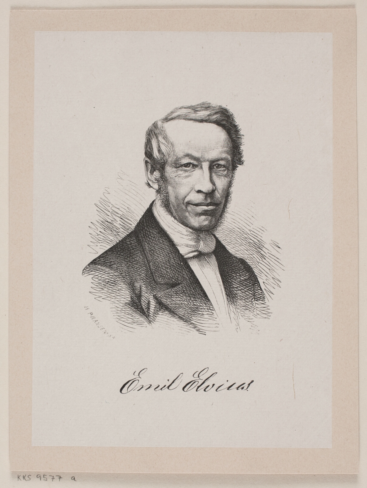 H.P. Hansen, Rasmus Emil Elvius