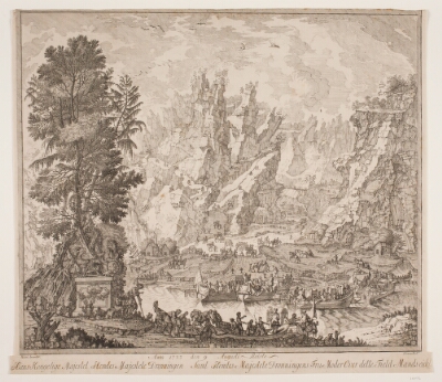 Anno 1733 den 9. Augusti Reiste Hans Kongelige Majestet Hendes Majestet Dronningen Samt Hendes Majestete Dronningens Fru Moder Over dette Field Mandsseidet, Cramer, Peter, 1726-1782