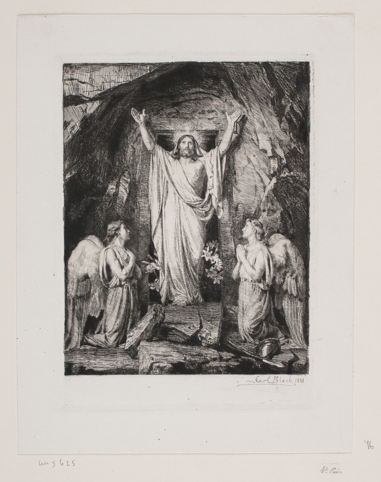 Carl Bloch, Kristi Opstandelse