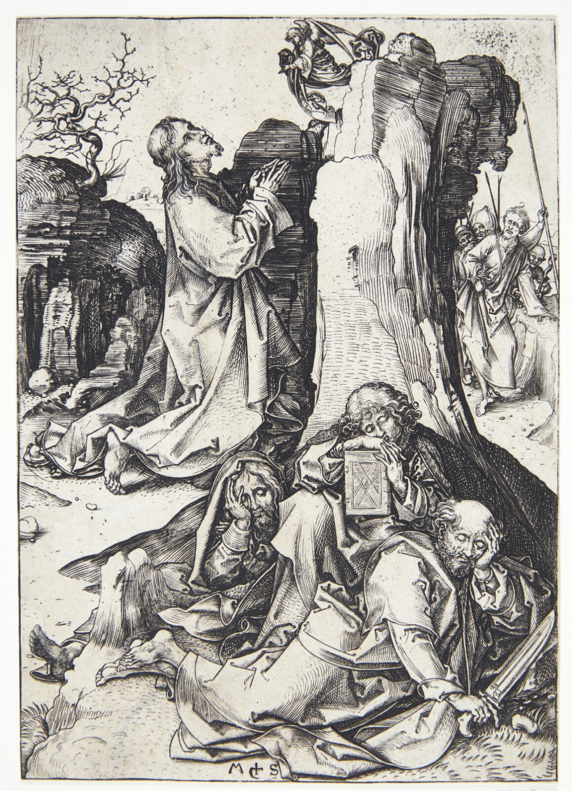 Martin Schongauer, Kristus i Getsemane have