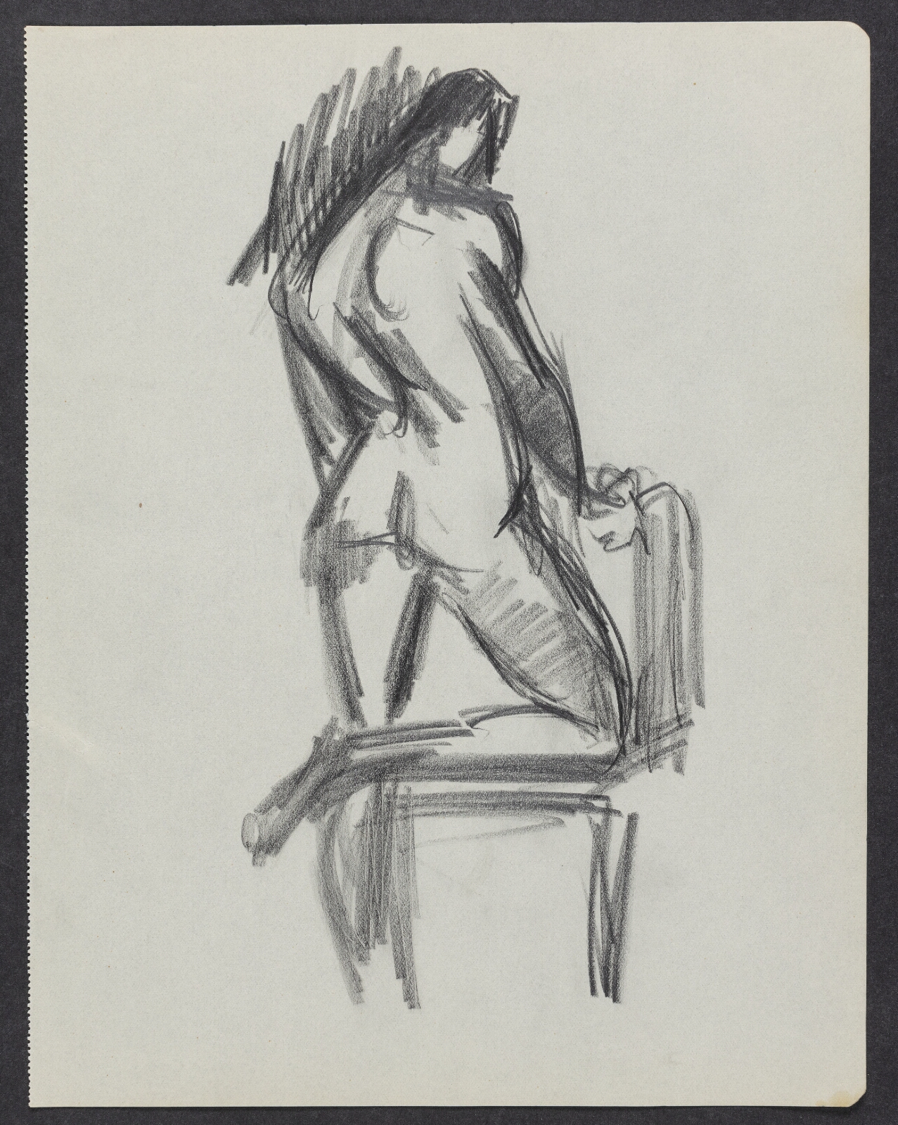 Astrid Holm, Modelstudie