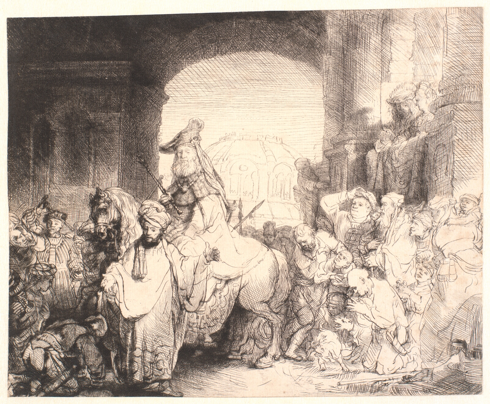 Rembrandt van Rijn, Mordokajs triumf