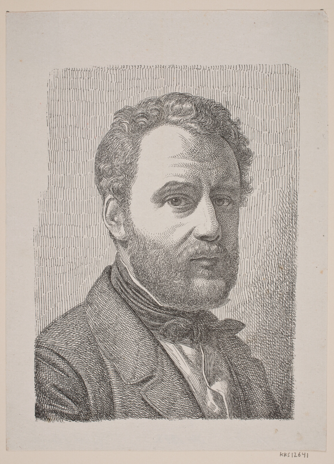 Constantin Hansen, Portræt af Wilhelm Marstrand