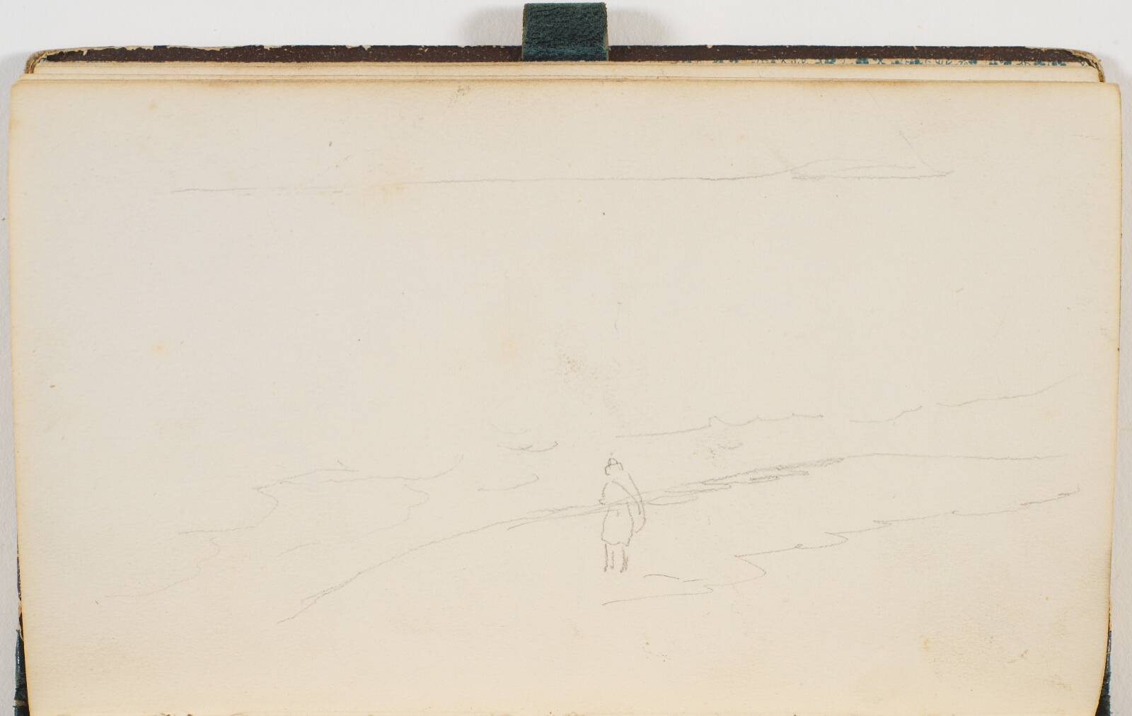 P.C. Skovgaard, En mand på strand(?)