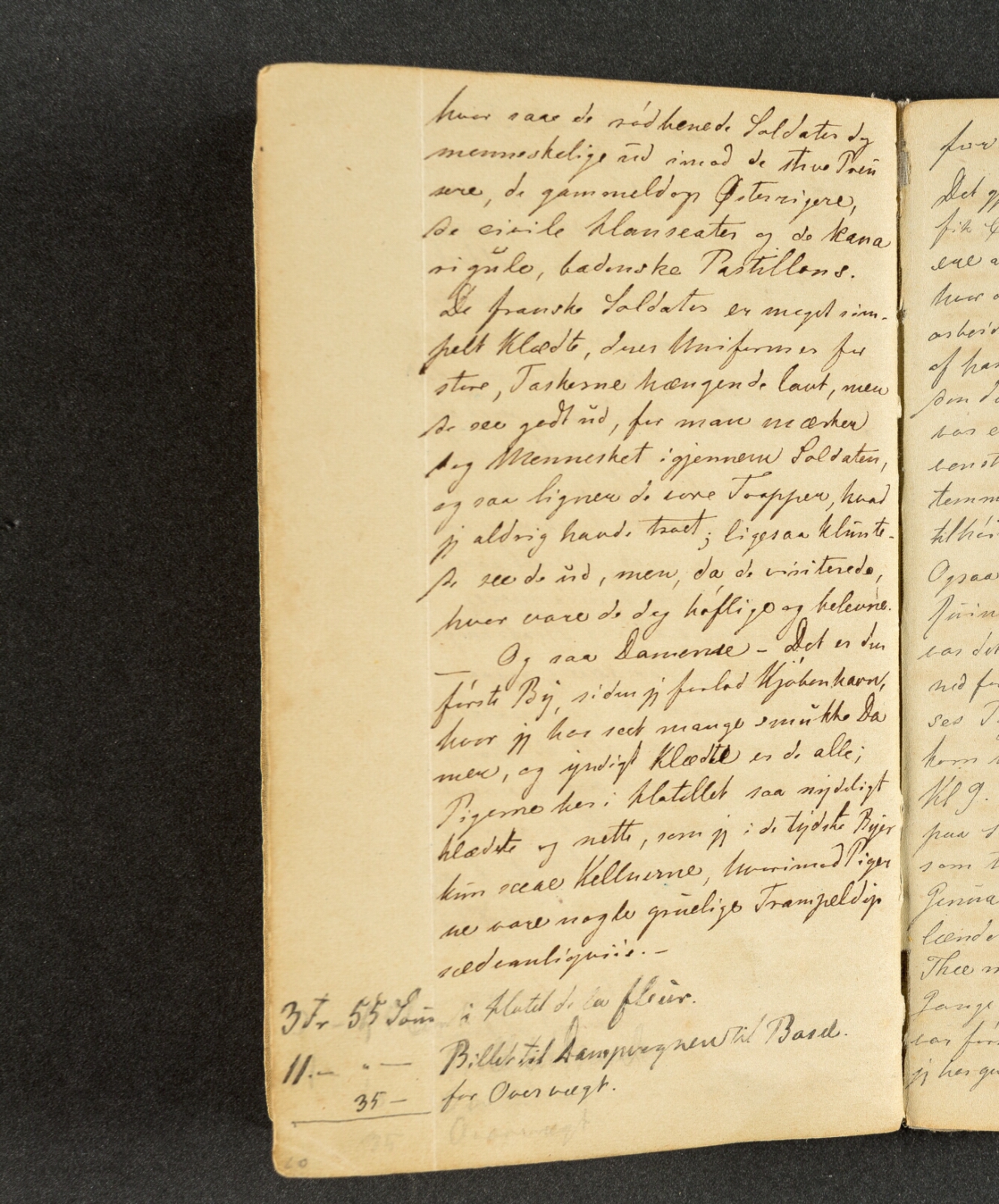 Johan Thomas Lundbye, Rejsedagbog