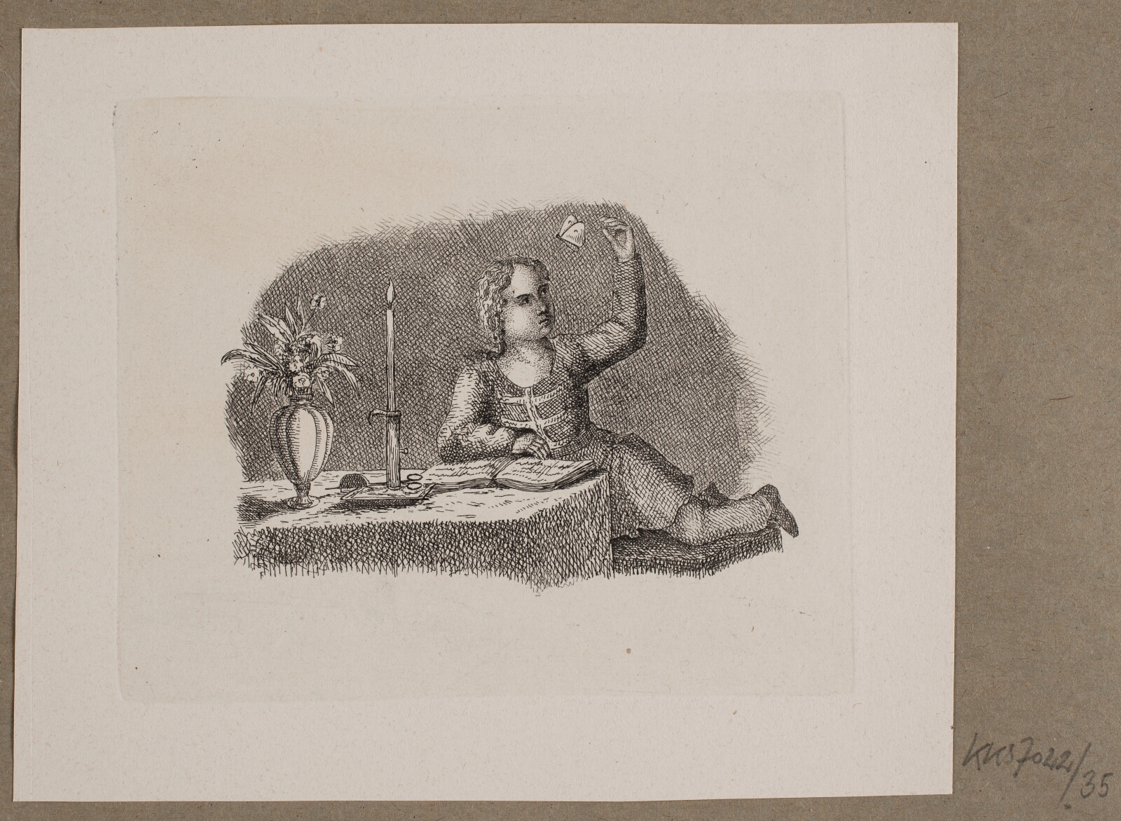 Vilhelm Kyhn, Illustration til O. Specter, "Fabler for Børn"