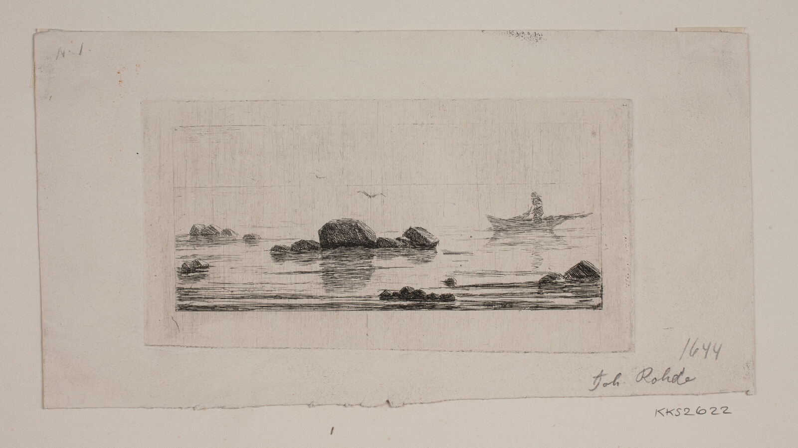 Johan Rohde, Strandparti
