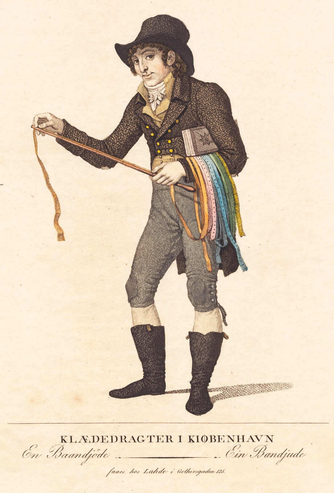 Gerhard Ludvig Lahde, En Baandjøde