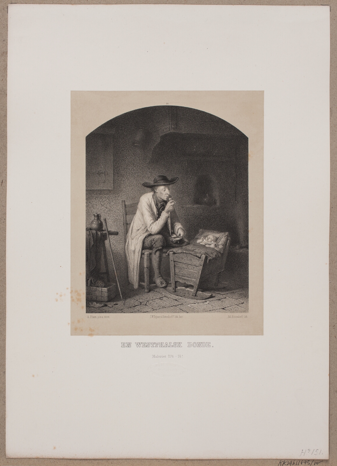 Adolph Kittendorff, En westphalsk bonde