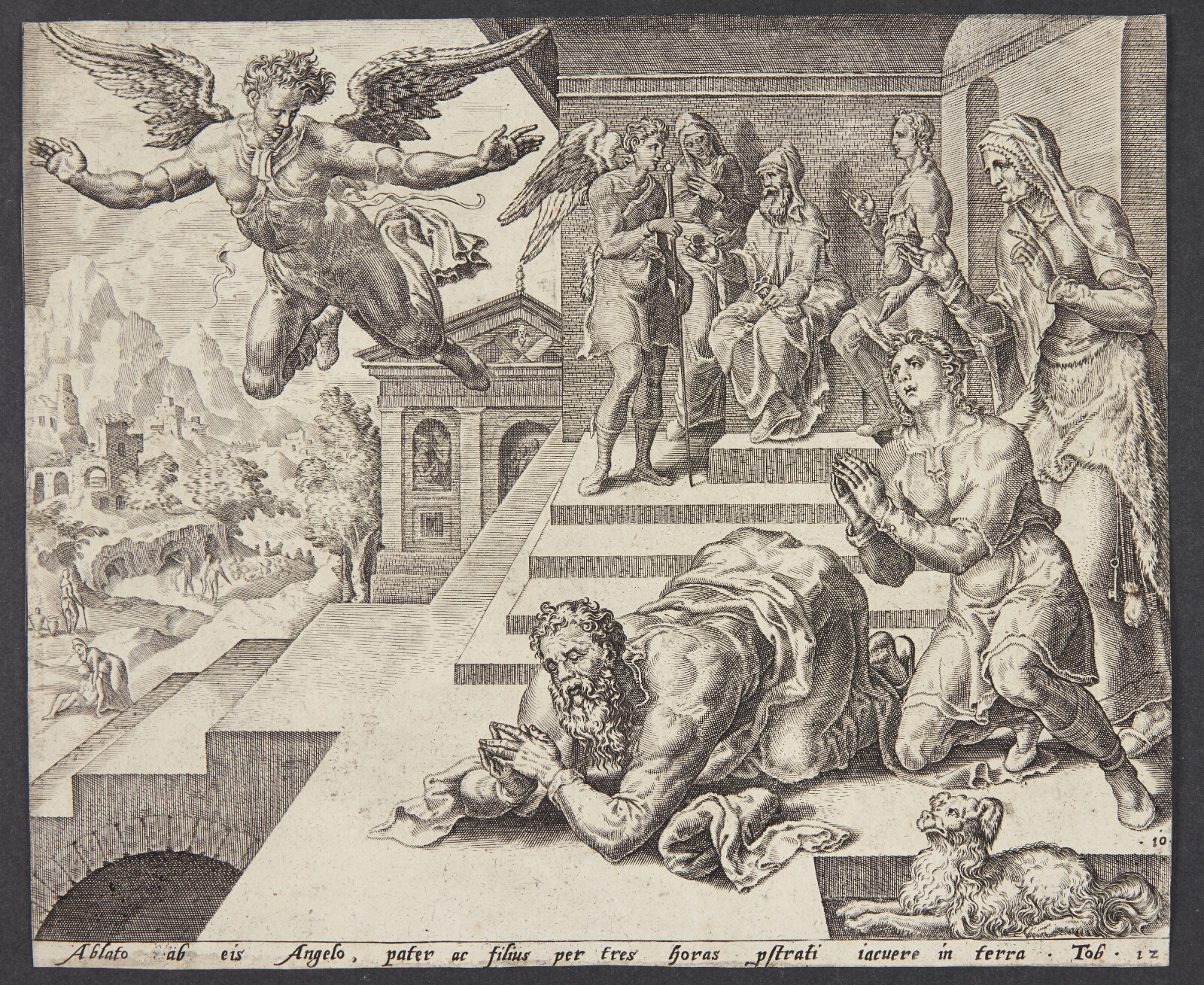 Maarten van Heemskerck, Englens afrejse