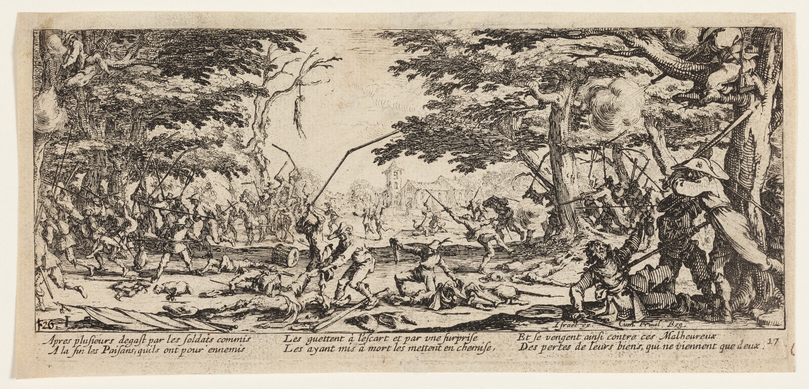 Jacques Callot, Bønder hævner sig på soldaterne